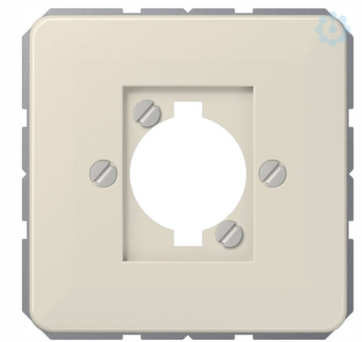 JUNG HOME Abdeckung für XLR-Steckverbinder (P-Serie) 1fach, Duroplast, Serie CD